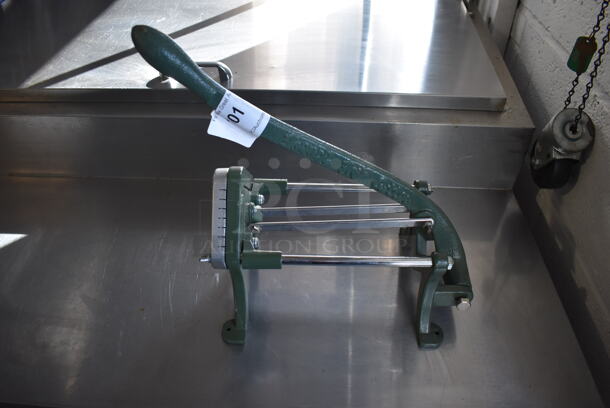 Metal Countertop French Fry Cutter. 14x8x13.5 - Image 2 of 5