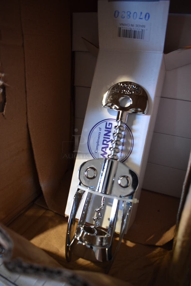 24 BRAND NEW IN BOX! Waring Pro CR25 Stainless Steel Commercial Cork Removers. 7.5". 24 Times Your Bid! - Image 2 of 3