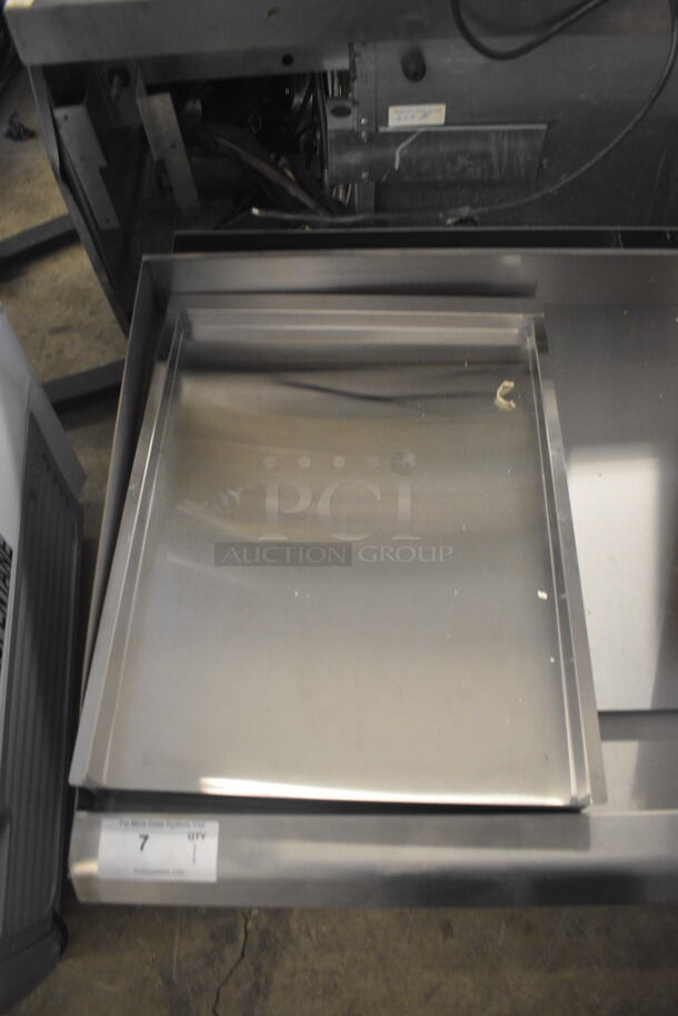 BRAND NEW SCRATCH AND DENT! Cooking Performance Group GM-CPG-48-NL 48" Natural Gas Countertop Griddle with Manual Controls - 120,000 BTU - Image 3 of 10