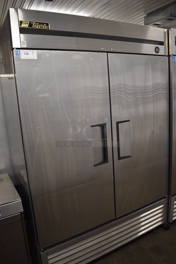 2013 True T49F ENERGY STAR Stainless Steel Commercial 2 Door Reach In Freezer on Commercial Casters. 115 Volts, 1 Phase. 54x30x83. Tested and Working! - Image 4 of 7