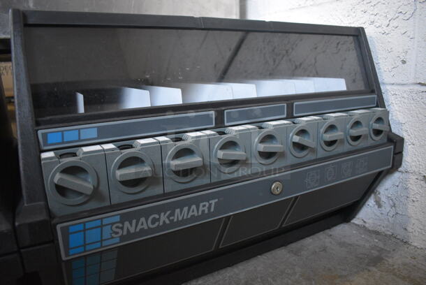 Snack-Mart Black Countertop 9 Slot Snack Vending Machine. 28x21x20.5 - Image 3 of 4