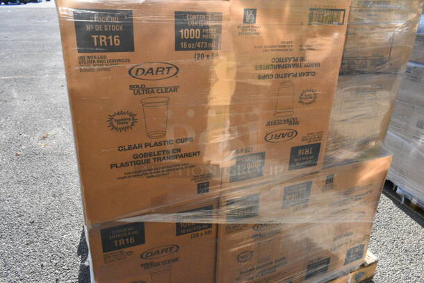 21 BRAND NEW! Boxes Including Dart TR16 16 oz Clear Cups, 94320 Bowls. 21 Times Your Bid!  - Image 9 of 9