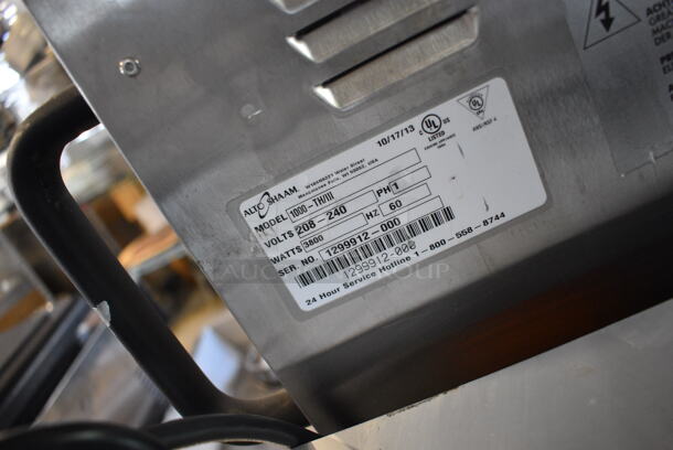 2013 Alto Shaam 1000-TH/III Stainless Steel Commercial Holding Warming Cabinet on Commercial Casters. 208-240 Volts, 1 Phase. 27x29x40 - Image 6 of 6
