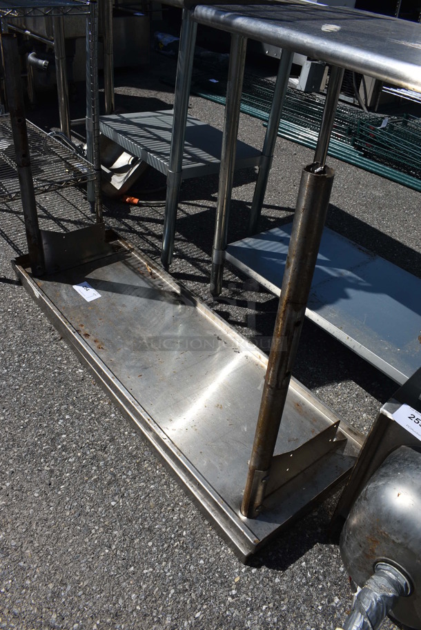 Stainless Steel Shelf. 48x16.5x31.5 - Image 2 of 4