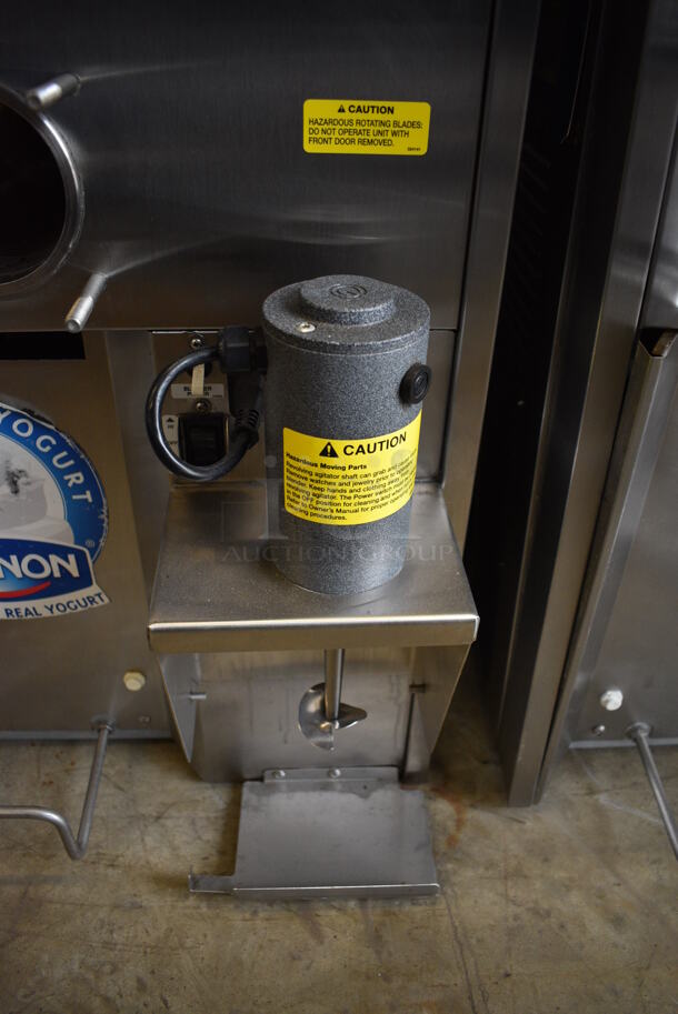 2015 Stoelting Model SF121-38I2 Stainless Steel Commercial Countertop Air Cooled 2 Flavor w/ Twist Soft Serve Ice Cream Machine. 208-230 Volts, 1 Phase. 22x32x32 - Image 3 of 6