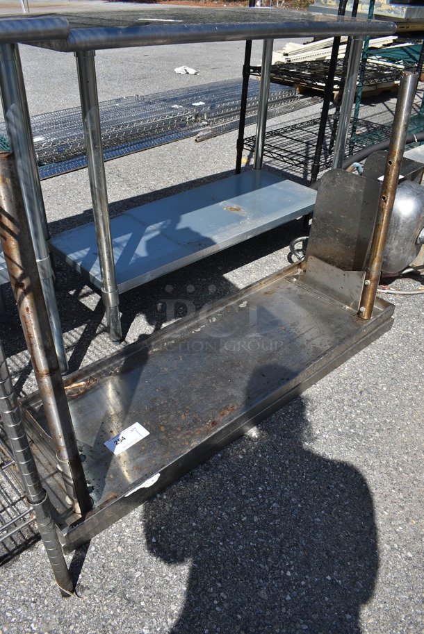 Stainless Steel Shelf. 48x16.5x31.5 - Image 4 of 4