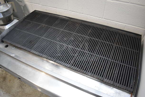 Thermatek Stainless Steel Commercial Countertop  Natural Gas Powered Charbroiler Grill. 48x31x14.5 - Image 4 of 7