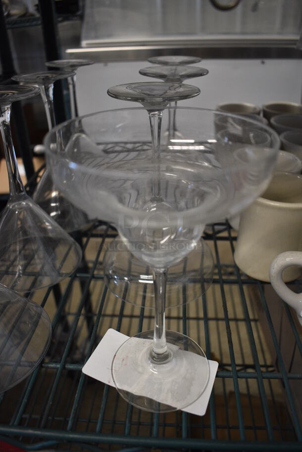 4 Margarita Glasses. 4.75x4.75x7.5. 4 Times Your Bid!