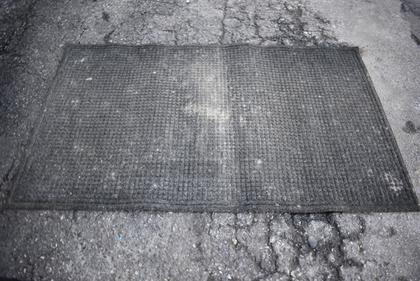 Black Floor Mat. 37x61 - Image 3 of 4