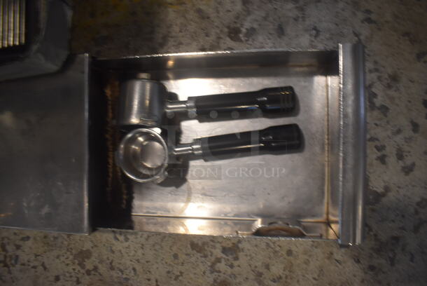 2018 Schaerer M 03 Commercial Stainless Steel Electric Countertop 2 Group Barista With 2 Portafilters. 208-240V.  - Image 4 of 7