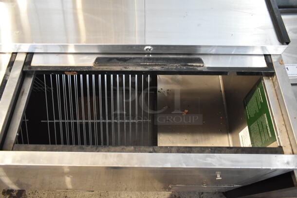 2018 Atosa MBC65 Stainless Steel Commercial Back Bar Bottle Cooler w/ 2 Sliding Lids. 115 Volts, 1 Phase. Tested and Working! - Image 5 of 6