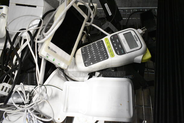 ALL ONE MONEY! Lot of Various Clover Items Including POS Monitor, Pro Display, Pro Terminal, Flex Wireless Cradle - Image 7 of 10