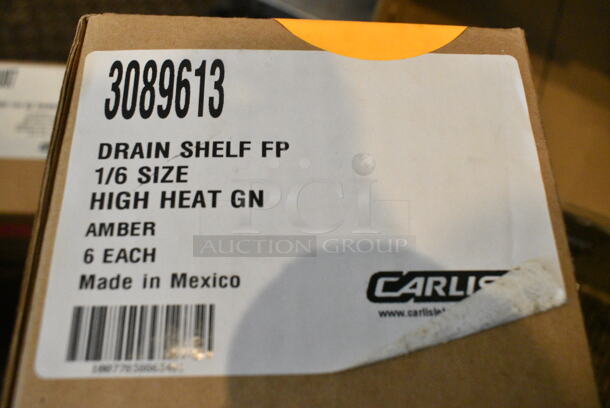 Metal 3 Tier Cart on Commercial Casters w/ Contents Including Poly Bins. (secondary dining room) - Image 9 of 10
