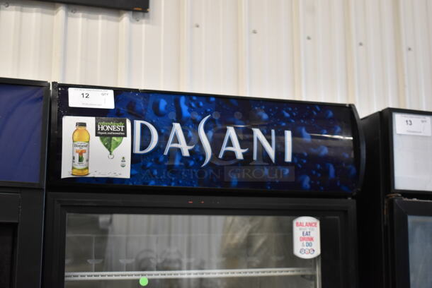 True GDM-26 Metal Commercial Single Door Reach In Cooler Merchandiser w/ Poly Coated Racks and Drink Sliders. 115 Volts, 1 Phase. Tested and Working! - Image 2 of 7