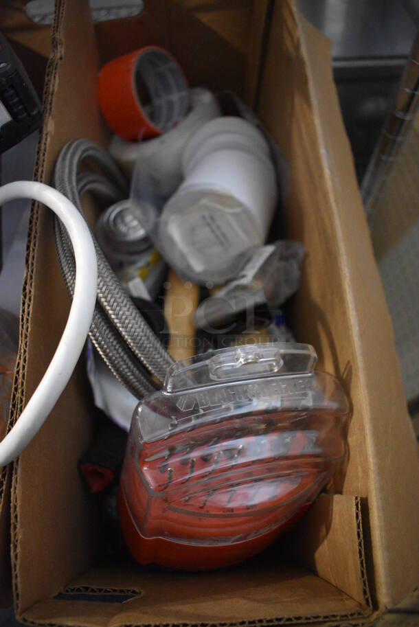 ALL ONE MONEY! Lot of Various Items Including Price Gun, Power Strip and Metal Brackets! - Image 3 of 5