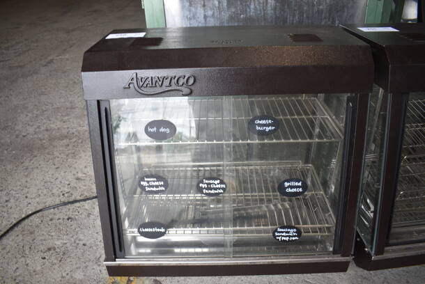 Avantco Model 177HDC26 Metal Commercial Countertop Heated Display Warmer Case. 110 Volts, 1 Phase. 26x17x25. Tested and Working!