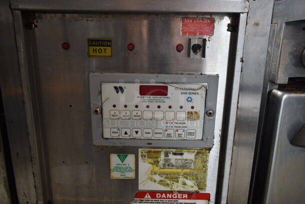 Winston Stainless Steel Commercial Electric Powered Floor Style Pressure Fryer. 230/250 Volts, 3 Phase. - Image 4 of 6
