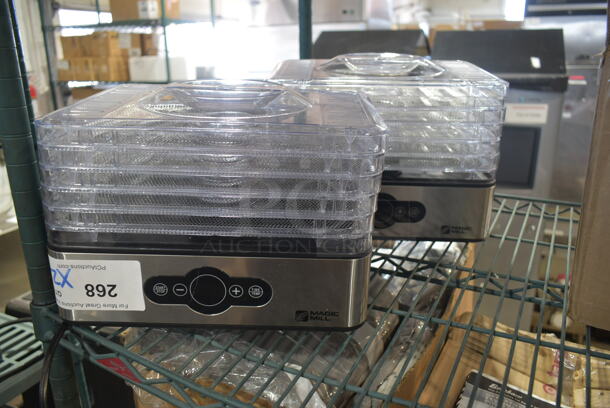 2 BRAND NEW! Magic Mill MFD-5000 Countertop Food Dehydrator. 2 Times Your Bid! Tested and Working! - Image 1 of 5