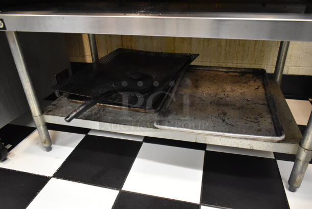 Stainless Steel Commercial Equipment Stand w/ Under Shelf. (kitchen) - Image 3 of 5