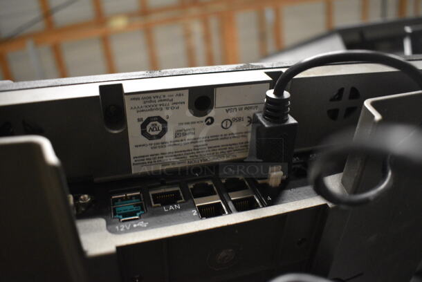 3 NCR 15" POS Monitors w/ Credit Card Strip Reader. 3 Times Your Bid! - Image 4 of 4