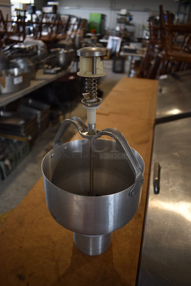 Metal Dough Dropper Hopper. 7x7x14 - Image 2 of 4