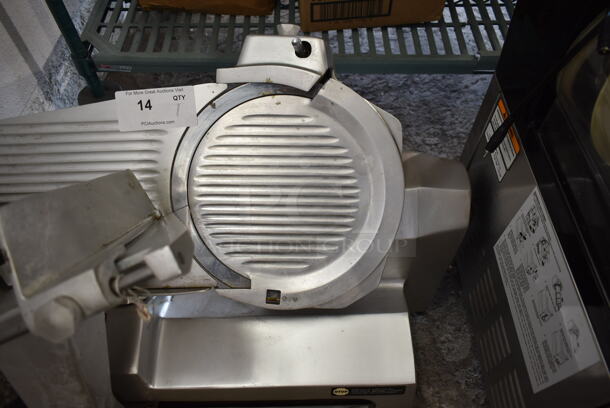 Univex 8512 Stainless Steel Commercial Countertop Automatic Meat Slicer w/ Blade Sharpener. 115 Volts, 1 Phase. Tested and Working! - Image 2 of 8