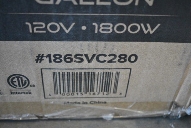 BRAND NEW SCRATCH AND DENT! VacPak-It  186SVC280 Stainless Steel 7.4 Gallon Thermal Sous Vide Circulator. 120 Volts, 1 Phase.  - Image 3 of 4