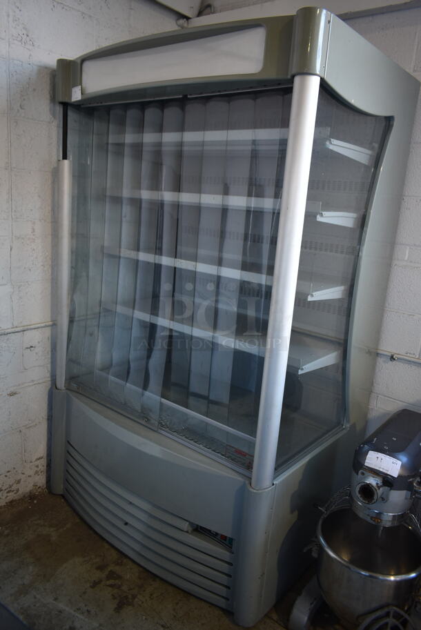 AHT ATC 48-P Metal Commercial Open Grab N Go Merchandiser w/ Shelves. 250 Volts.  - Image 1 of 6