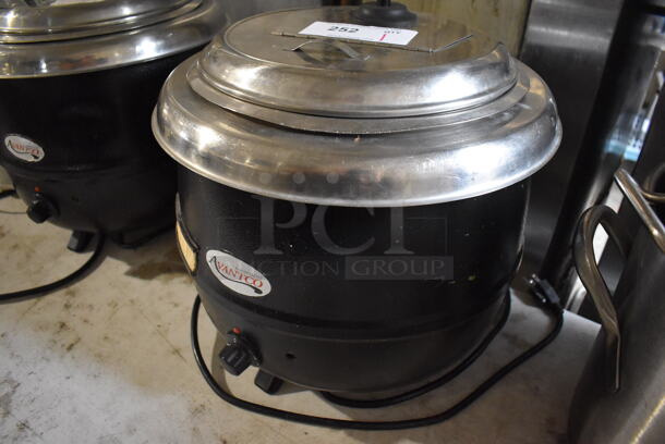 Avantco 177S600 Stainless Steel Commercial Countertop Soup Kettle Food Warmer. 110 Volts, 1 Phase. 17x17x15. Tested and Working! - Image 3 of 8