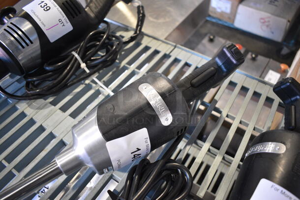 Waring Model WSB40 Stainless Steel Commercial Immersion Blender. 120 Volts, 1 Phase. 4x4x20.5. Tested and Working! - Image 3 of 4