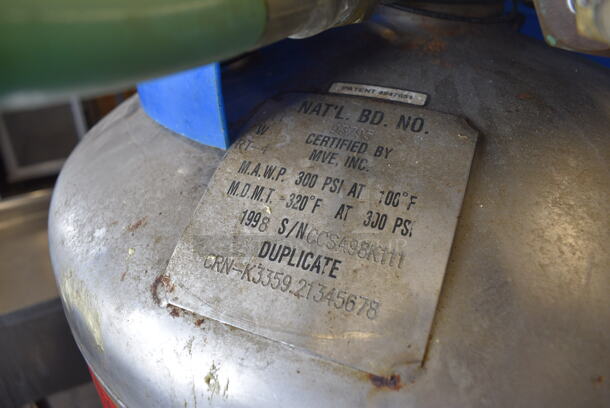 MVE Carbo-Mizer Bulk CO2 System. 22x22x62 - Image 3 of 6
