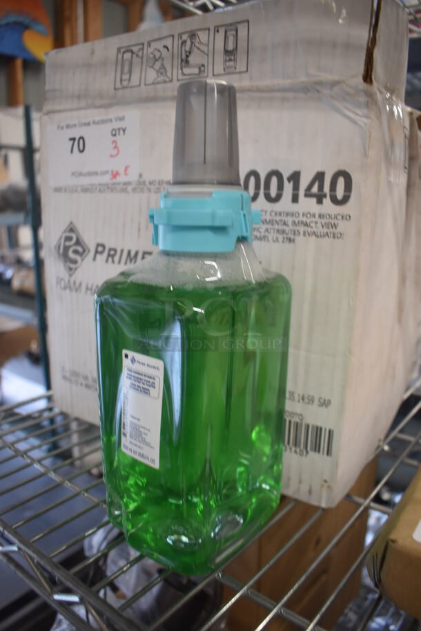 3 Boxes of 3 Prime Source Foam Handwash Bottles. 3.5x4x10. 3 Times Your Bid! - Image 2 of 4