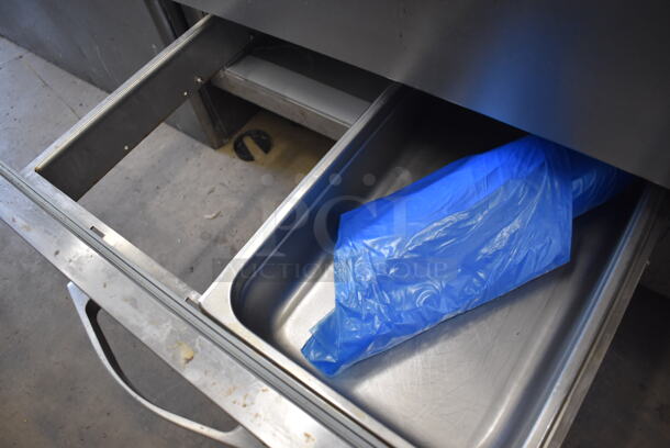 Beverage Air Stainless Steel Commercial 4 Drawer Chef Base on Commercial Casters. 115 Volts, 1 Phase. 84x32x26.5. Tested and Working! - Image 6 of 7