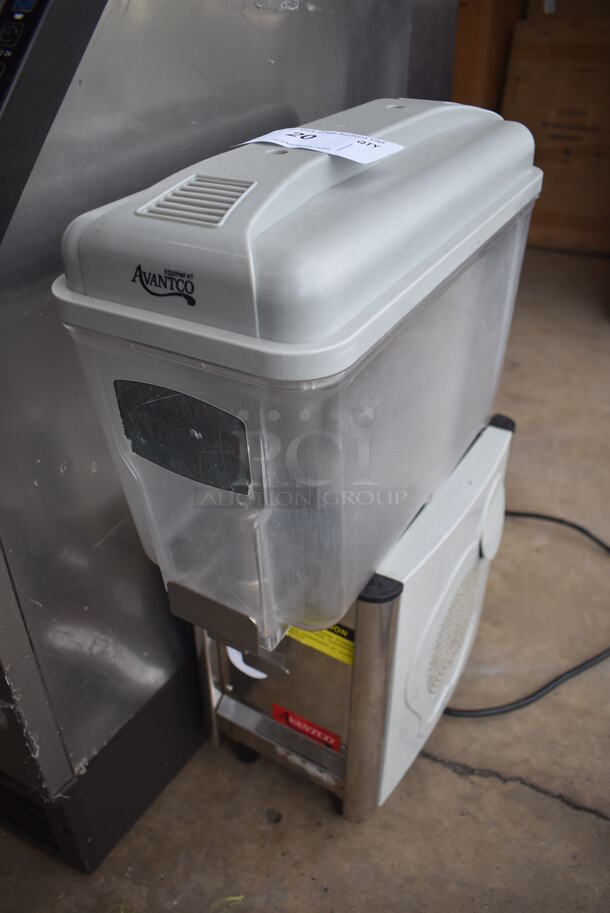 Avantco RBD-31 Metal Commercial Countertop Refrigerated Beverage Machine. 110 Volts, 1 Phase. 8x20x27. Tested and Spins But Does Not Get Cold - Image 2 of 5