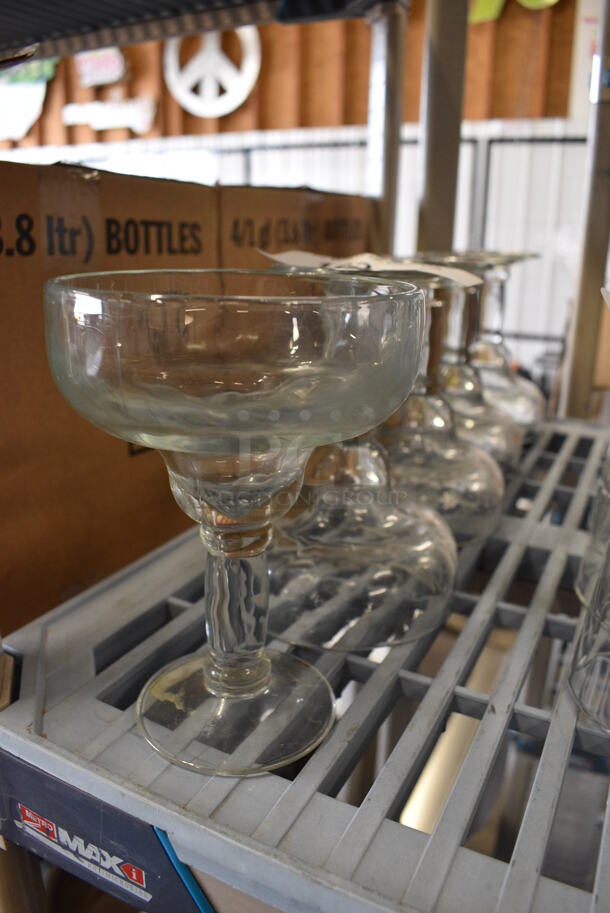 5 Margarita Glasses. 5x5x6.5. 5 Times Your Bid! - Image 2 of 2