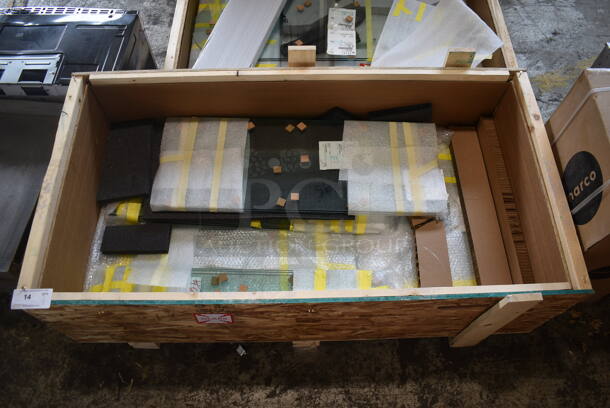 BRAND NEW IN CRATE! Glass Panes.  - Image 1 of 5