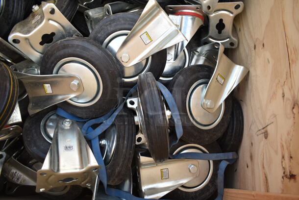 ALL ONE MONEY! Lot of 165 Commercial Casters.  - Image 3 of 6