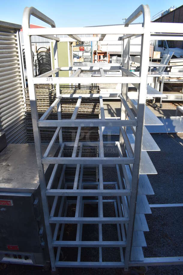 Metal Commercial Pan Transport Rack on Commercial Casters. 20.5x27x67 - Image 1 of 3