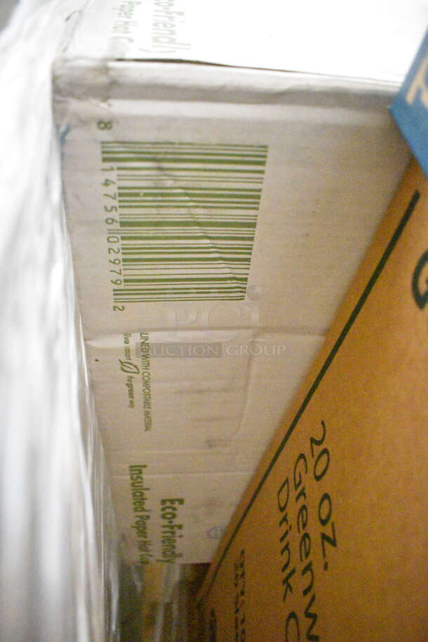 PALLET LOT of 28 BRAND NEW Boxes of Various Items Including Java Jacket Hot Cup Sleeves, Karat 8 oz PET Dessert Cups, Bakers Mark Donut Boxes, P16RLR 16 oz Solo Cups, Boardwalk 24 oz PET Cups, YCDL-08 Dome Lids, Insulated Paper Hot Cups. 28 Times Your Bid! - Image 5 of 12