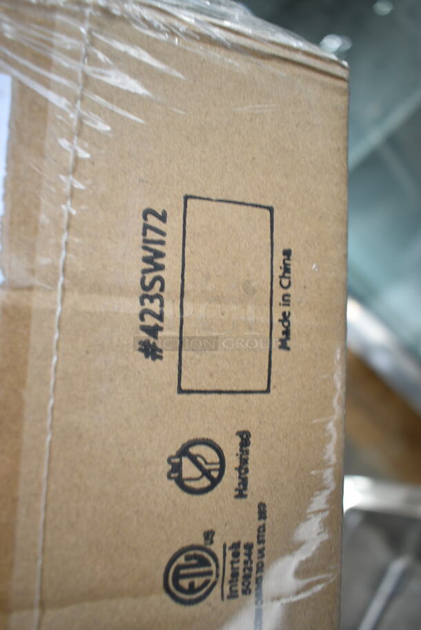 2 BRAND NEW IN BOX! ServIt 423SWI72 Stainless Steel Commercial 72" High Wattage Strip Warmer with Adjustable Infinite Controls. 120 Volts, 1 Phase. 2 Times Your Bid! - Image 5 of 5