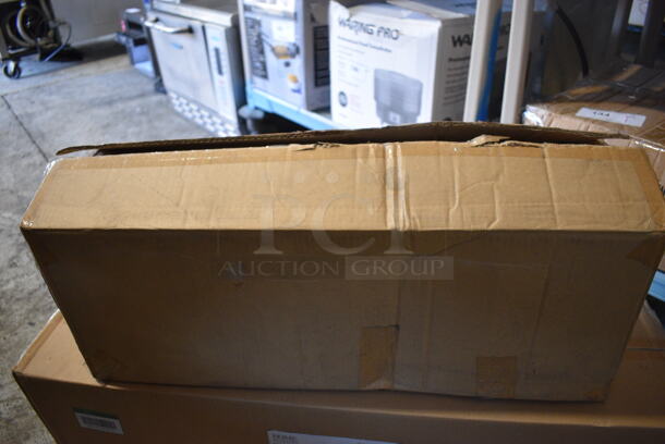 BRAND NEW SCRATCH AND DENT! Gold Colored Light Fixture - Image 4 of 4