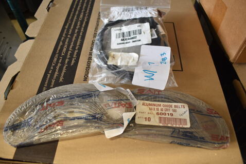 3 BRAND NEW! Items; 4A7246A02 Sensor Assembly, 2 60019 Aluminum Oxide Belts. 3 Times Your Bid!