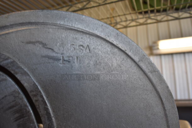 ALL ONE MONEY! Tier Lot of Various Items Including Metal Pelican Head, Metal Dough Hook, Cutting Boards and Oval Serving Trays - Image 8 of 11