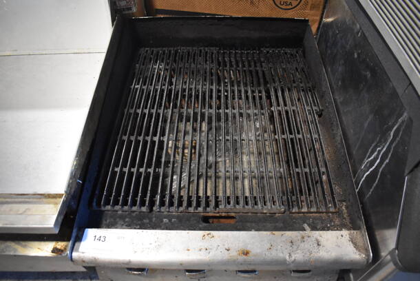 Stainless Steel Commercial Countertop Natural Gas Powered Charbroiler Grill. 24x32x18 - Image 2 of 4