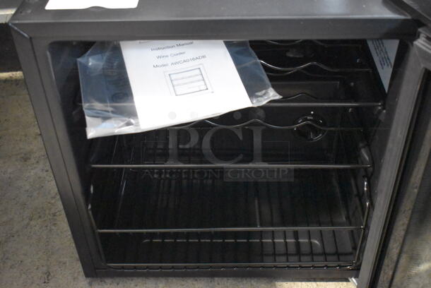 BRAND NEW SCRATCH AND DENT! Arctic King AWCA016ADB Metal Wine Cooler Chiller Merchandiser. 115 Volts, 1 Phase. Tested and Working! - Image 4 of 6