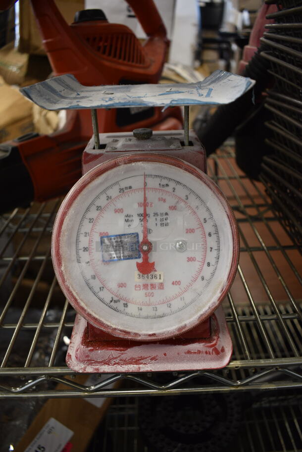 ALL ONE MONEY! Tier Lot of Various Items Including MyWeigh KD-8000 Scale, Ishida Scale, Wok, Stainless Steel Drop In Bins, and Metal Bowl.  - Image 6 of 12