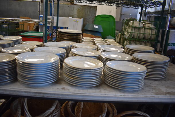 ALL ONE MONEY! Lot of Items on Tabletop Including Ceramic and Glass Plates - Image 11 of 11