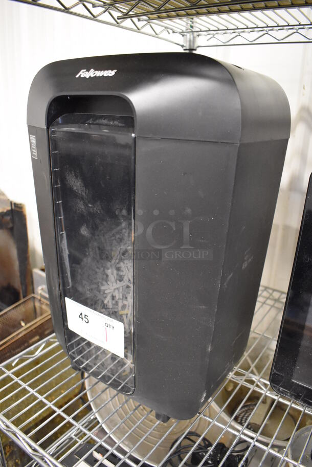 Fellowes Metal Paper Shredder. 12x9x17.5 - Image 2 of 4