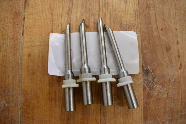 4 Spouts for Pastry Donut Filler Hopper. Goes GREAT w/ Items 23-24, 26! 4