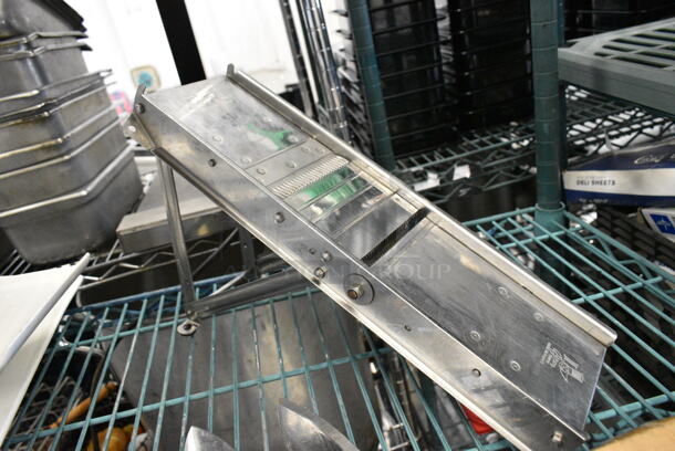 4 Various Items Including Mandolin Silcer, 2 Knives and Box of Discs. 4 Times Your Bid!  - Image 3 of 8